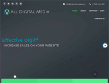 Tablet Screenshot of alldigitalmedia.com